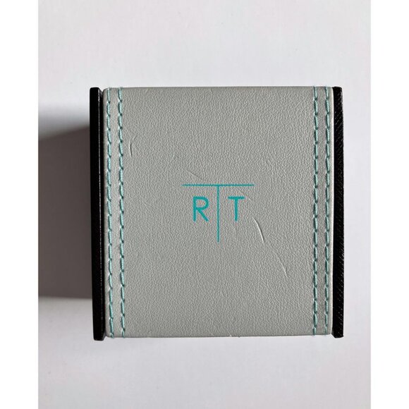 Tateossian London Men's Dice Cufflinks Gunmetal - Picture 3 of 6